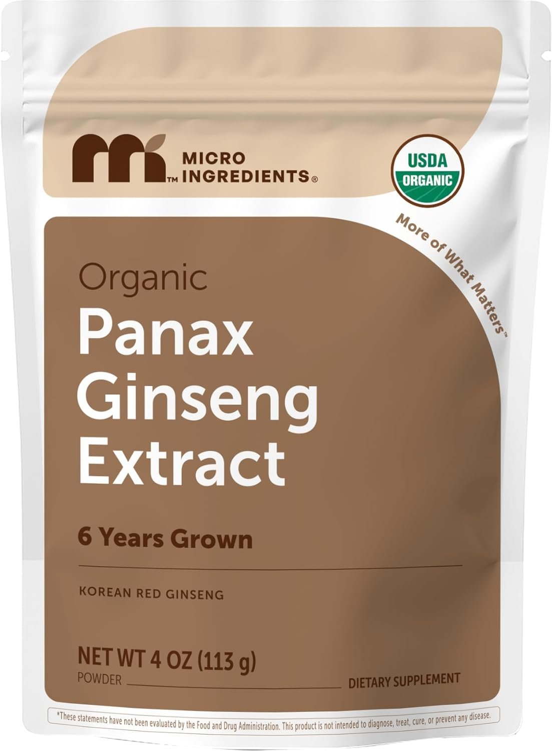 Organic Korean Ginseng Root Powder, - Image 2