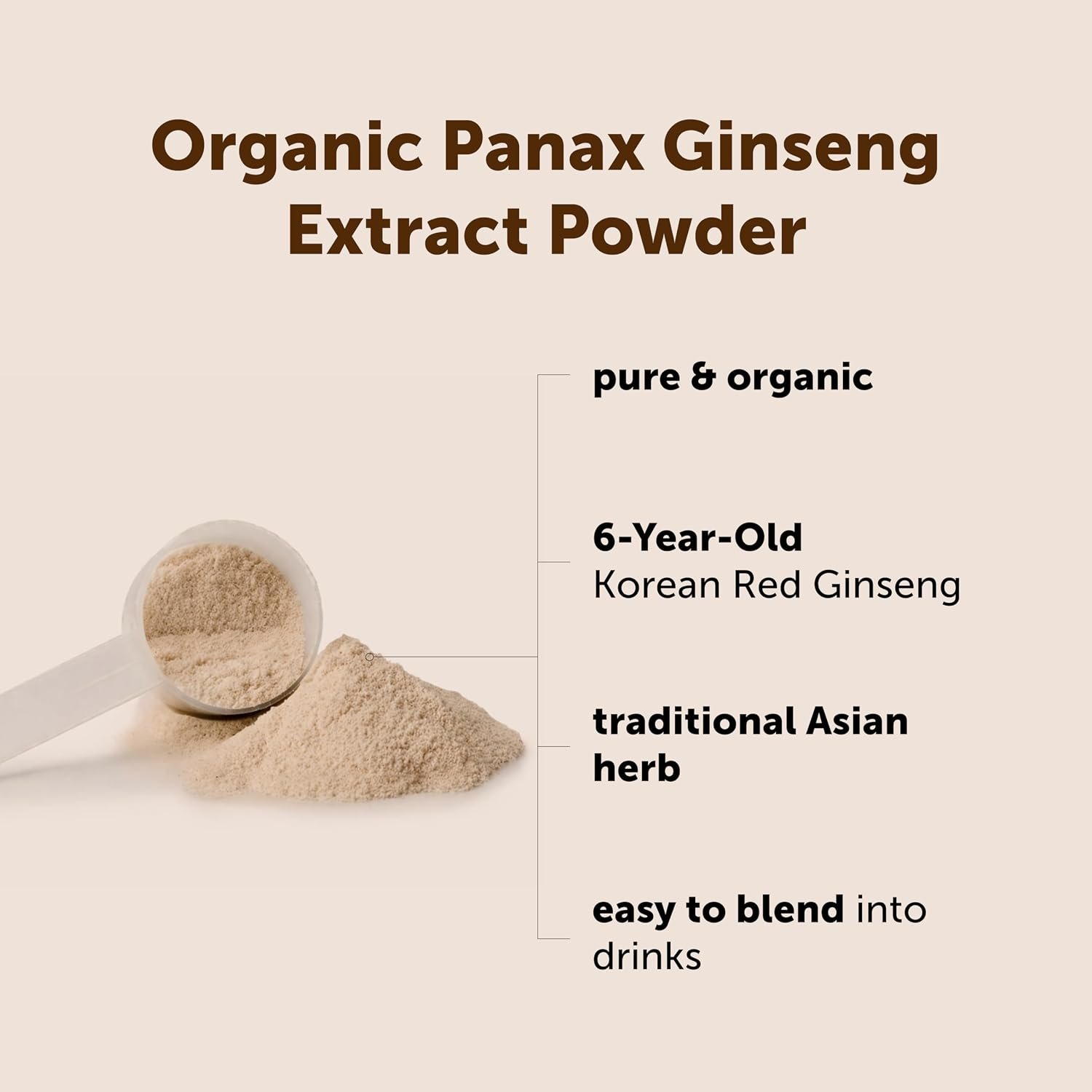 Organic Korean Ginseng Root Powder, - Image 7