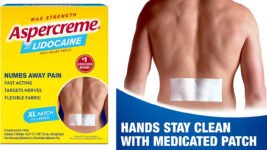 Aspercreme Lidocaine Pain Relief Patches XL (Box of 3)
