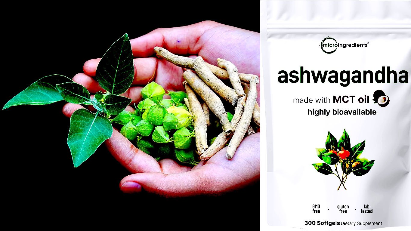 Micro Ingredients Ashwagandha Supplement with Black Pepper