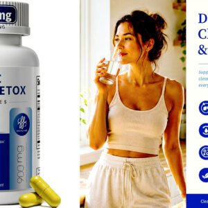 NAC Supplement 900mg, Liver Cleanse Detox & Repair, Liver Support,180 Count