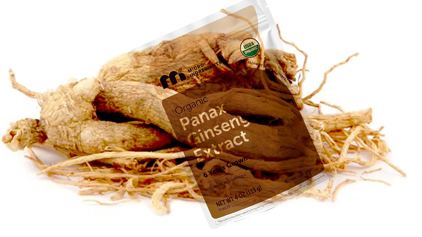 Organic Korean Ginseng Root Powder,