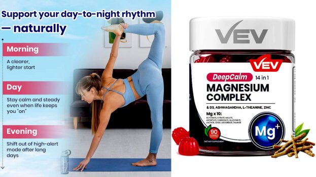 VEV Deep Calm Magnesium Complex 14-in-1 Glycinate