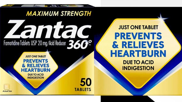 Zantac 360° Acid Reducer Maximum Strength Tablets (Bottle of 50)