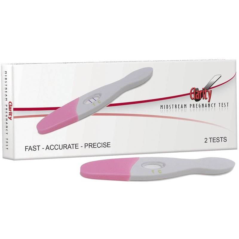Clarity Diagnostics hCG Midstream Pregnancy Test
