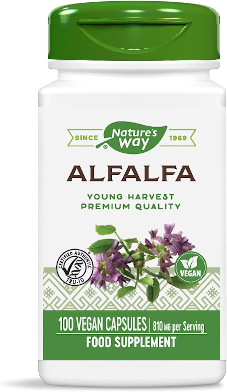Nature's Way Alfalfa Leaves - 100 Capsules - Image 3