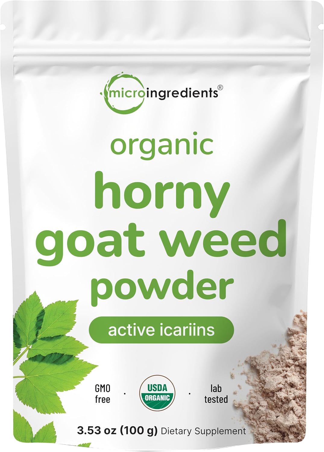 Organic Horny Goat Weed Powder - Image 4