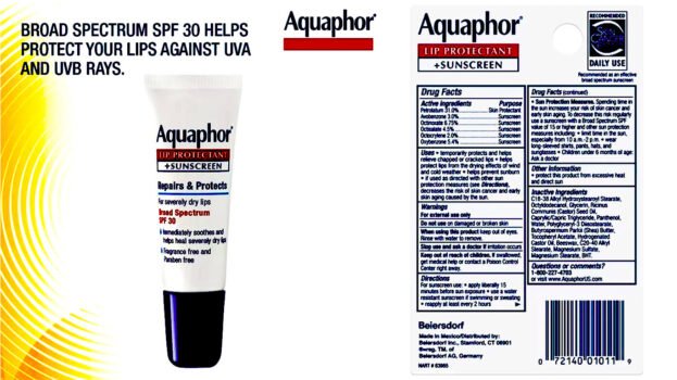 Aquaphor Lip Protectant + SPF 30 (Carton of 6)