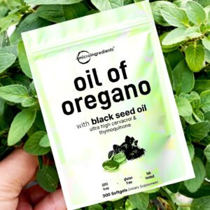 Oil of Oregano with Black Seed Oil, 300 Softgels
