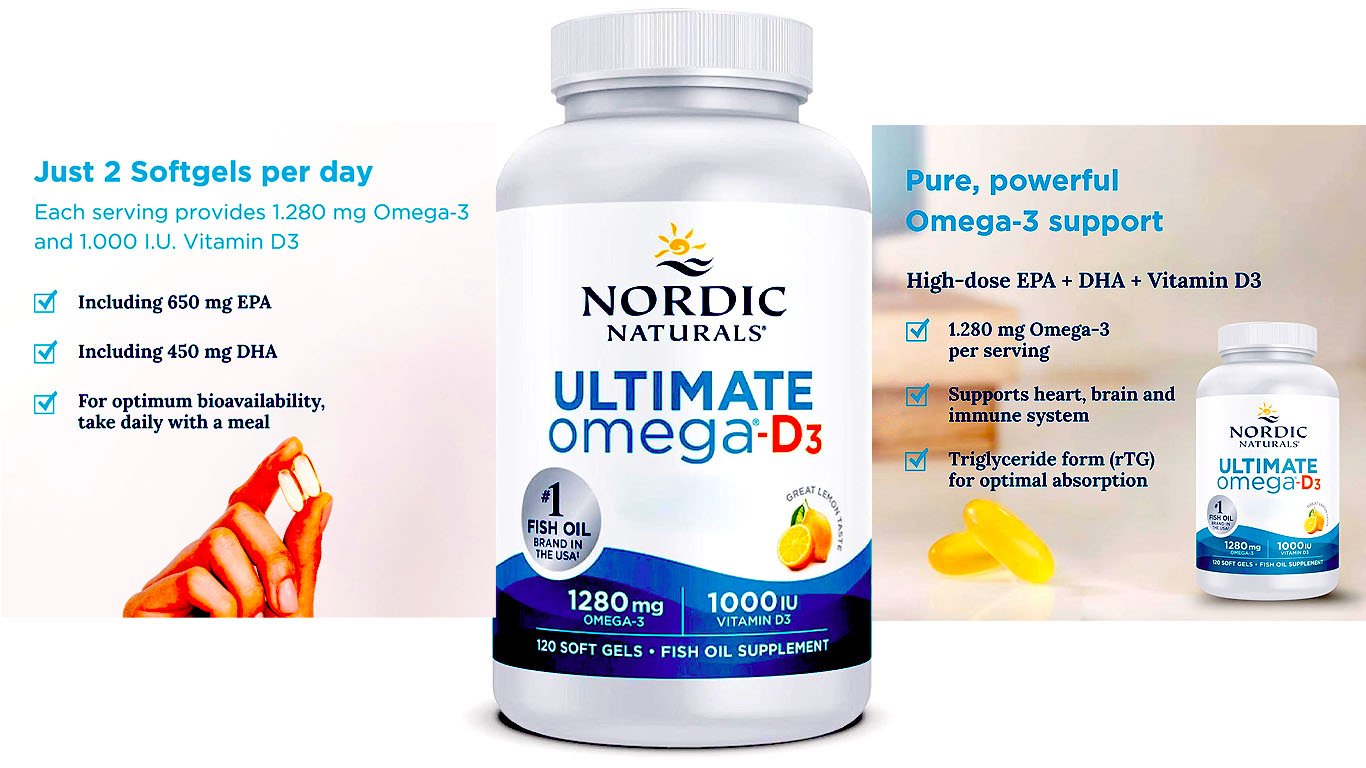 Nordic Naturals Ultimate Omega-D3