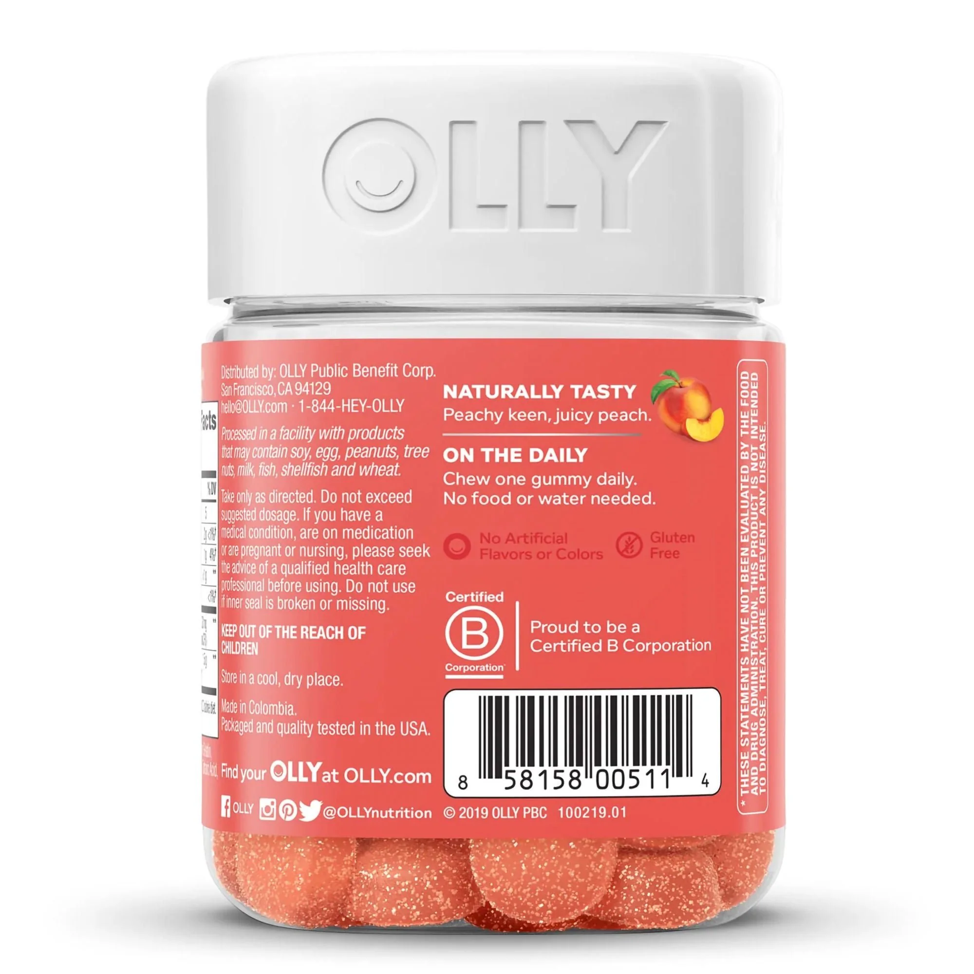Olly's Probiotic + Prebiotic for a Balanced Belly - Image 3