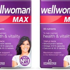 Wellwoman Max Multivitamin Tablets for Women,164 Count (Pack of 2)