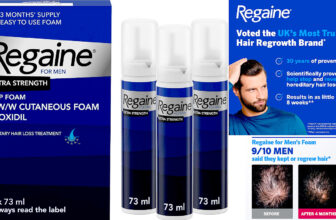 Regaine For Men Hair Regrowth Foam 3 x 73ml