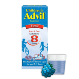 Children’s Advil Ibuprofen Children’s Pain Relief, Blue Raspberry flavor (Each)