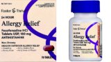 Fexofenadine HCl USP 180 mg Tablets (Bottle of 70)
