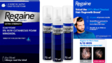 Regaine For Men Hair Regrowth Foam 3 x 73ml