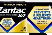 Zantac 360° Acid Reducer Maximum Strength Tablets (Bottle of 50)